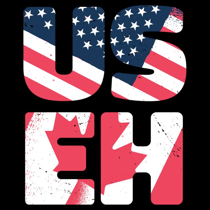 United States And Canada Saying Impact Tech Backpack