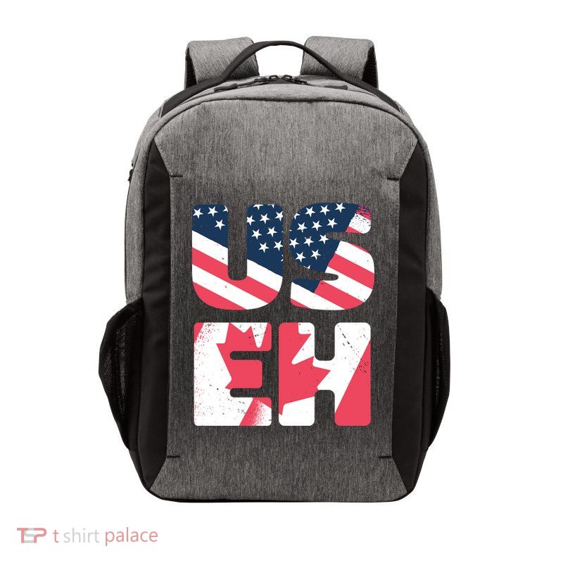 United States And Canada Saying Vector Backpack