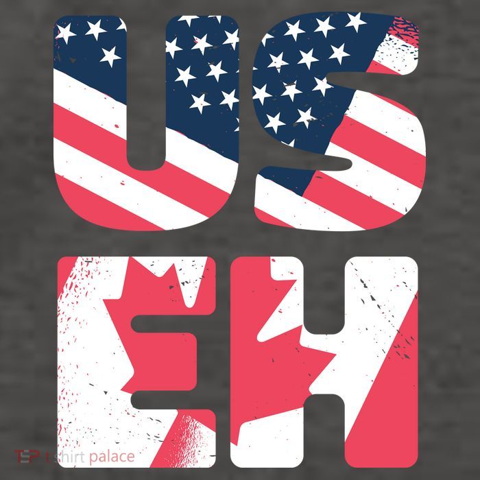 United States And Canada Saying Vector Backpack