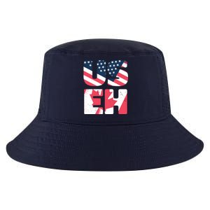 United States And Canada Saying Cool Comfort Performance Bucket Hat