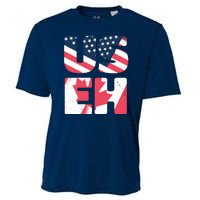 United States And Canada Saying Cooling Performance Crew T-Shirt