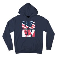 United States And Canada Saying Hoodie