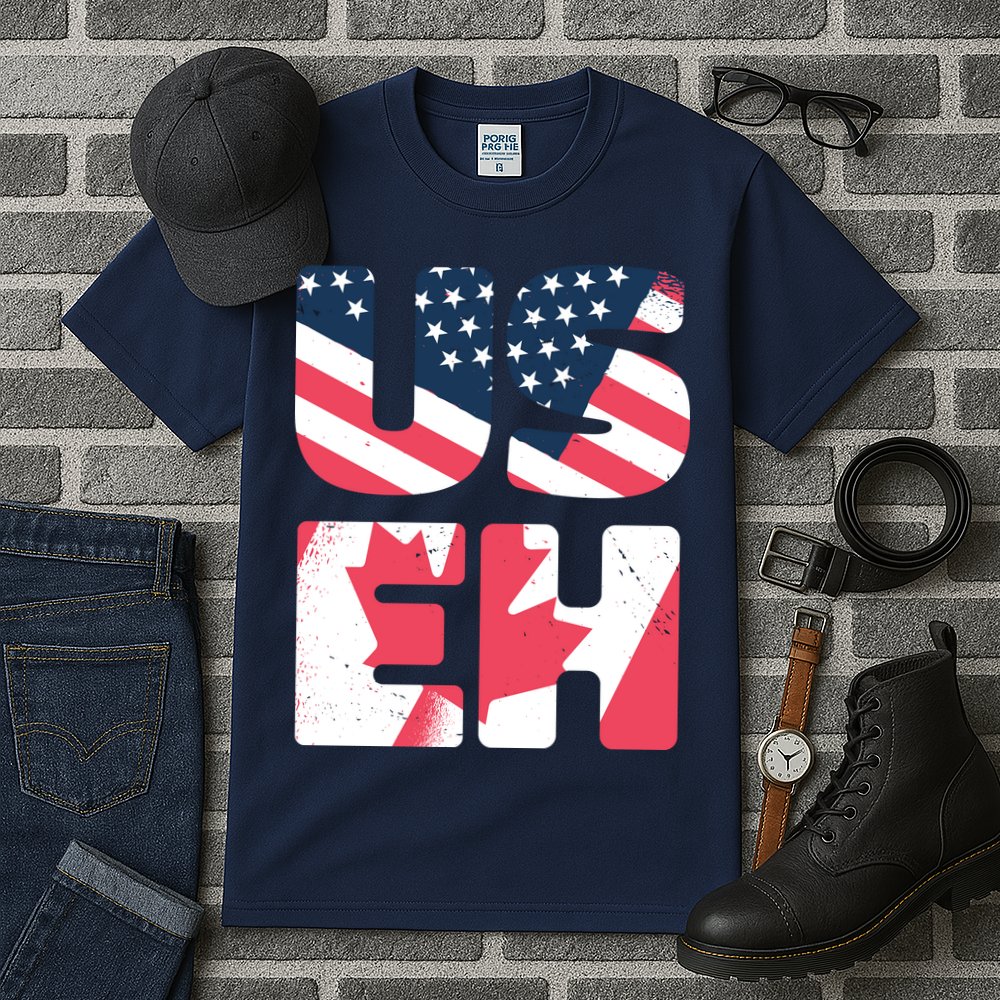 United States And Canada Saying Tall T-Shirt