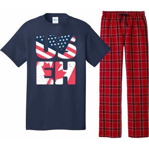 United States And Canada Saying Pajama Set