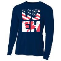 United States And Canada Saying Cooling Performance Long Sleeve Crew