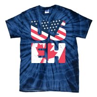 United States And Canada Saying Tie-Dye T-Shirt