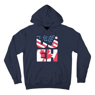 United States And Canada Saying Tall Hoodie