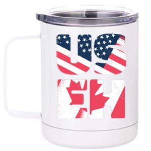 United States And Canada Saying 12 oz Stainless Steel Tumbler Cup