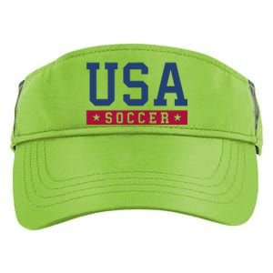 Usa Soccer American Soccer Fan Adult Drive Performance Visor