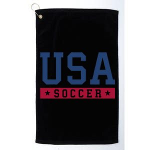 Usa Soccer American Soccer Fan Platinum Collection Golf Towel