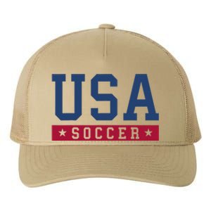 Usa Soccer American Soccer Fan Yupoong Adult 5-Panel Trucker Hat