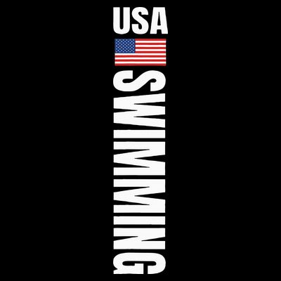 Usa Swimming American Flag Swim Sport Team T-Shirt
