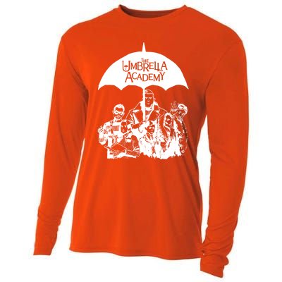 Umbrella Sketch Academy Cooling Performance Long Sleeve Crew