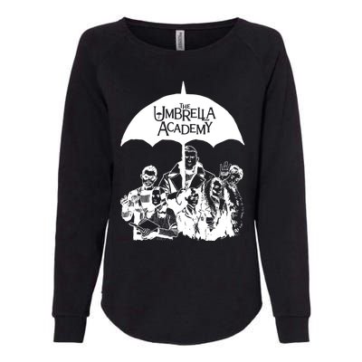 Umbrella Sketch Academy Womens California Wash Sweatshirt