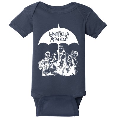 Umbrella Sketch Academy Baby Bodysuit