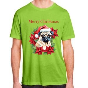 Ugly Sweater All I Want For Christmas Is My Pug Xmas Gift Adult ChromaSoft Performance T-Shirt