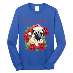 Ugly Sweater All I Want For Christmas Is My Pug Xmas Gift Long Sleeve Shirt