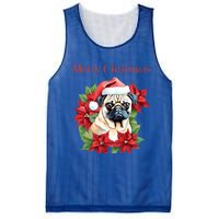 Ugly Sweater All I Want For Christmas Is My Pug Xmas Gift Mesh Reversible Basketball Jersey Tank