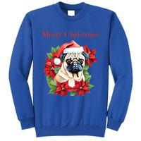 Ugly Sweater All I Want For Christmas Is My Pug Xmas Gift Tall Sweatshirt