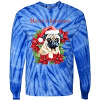 Ugly Sweater All I Want For Christmas Is My Pug Xmas Gift Tie-Dye Long Sleeve Shirt