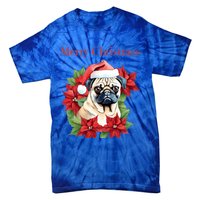 Ugly Sweater All I Want For Christmas Is My Pug Xmas Gift Tie-Dye T-Shirt