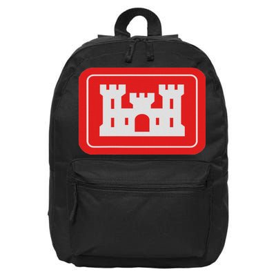 United States Army Corps Of Engineers Dod Military 16 in Basic Backpack