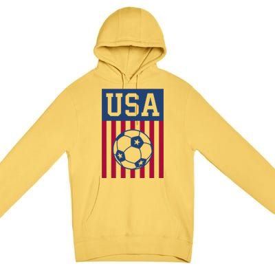 Usa Soccer American Premium Pullover Hoodie