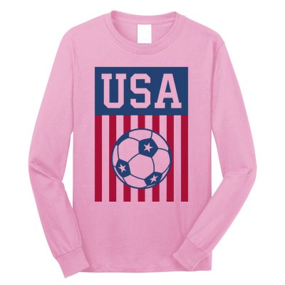 Usa Soccer American Long Sleeve Shirt