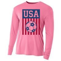 Usa Soccer American Cooling Performance Long Sleeve Crew