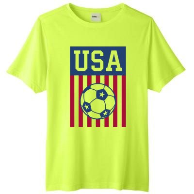 Usa Soccer American Tall Fusion ChromaSoft Performance T-Shirt