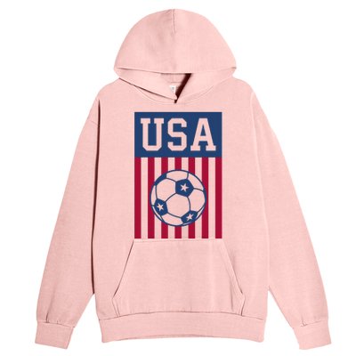 Usa Soccer American Urban Pullover Hoodie