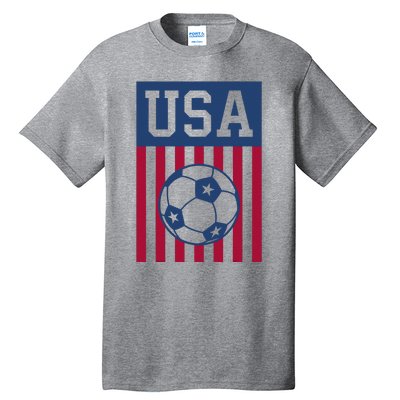 Usa Soccer American Tall T-Shirt