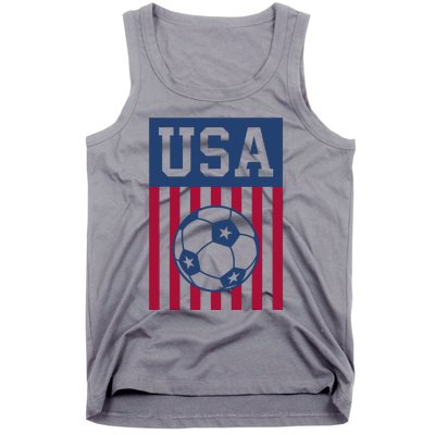 Usa Soccer American Tank Top