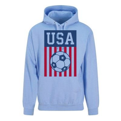 Usa Soccer American Unisex Surf Hoodie