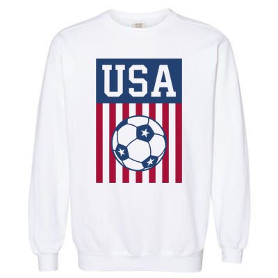 Usa Soccer American Garment-Dyed Sweatshirt