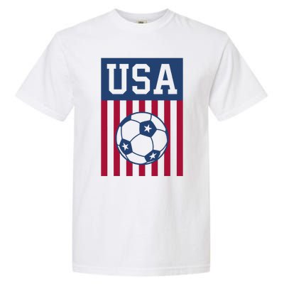 Usa Soccer American Garment-Dyed Heavyweight T-Shirt