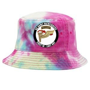 United States Army Pathfinder Military Veteran Tie-Dyed Bucket Hat