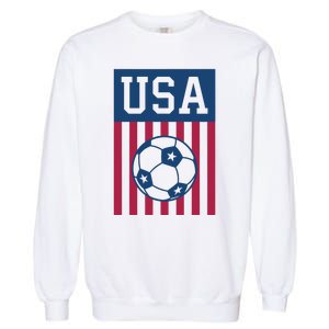 USA Soccer American Soccer Fan Garment-Dyed Sweatshirt