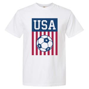 USA Soccer American Soccer Fan Garment-Dyed Heavyweight T-Shirt