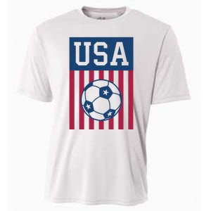 USA Soccer American Soccer Fan Cooling Performance Crew T-Shirt