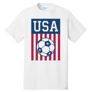 USA Soccer American Soccer Fan Tall T-Shirt