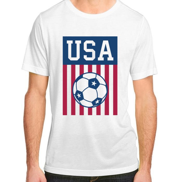 USA Soccer American Soccer Fan Adult ChromaSoft Performance T-Shirt