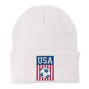 USA Soccer American Soccer Fan Knit Cap Winter Beanie