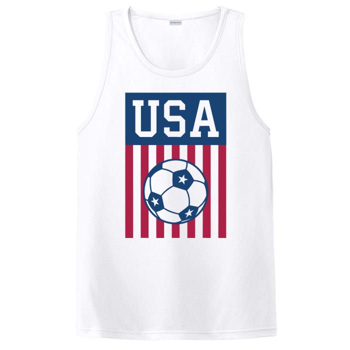 USA Soccer American Soccer Fan PosiCharge Competitor Tank