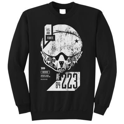 USAF Superior Pilot Helmet  Sweatshirt