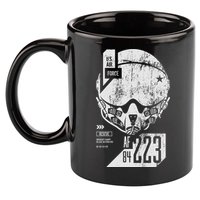 USAF Superior Pilot Helmet  11oz C Handle Ceramic Mug