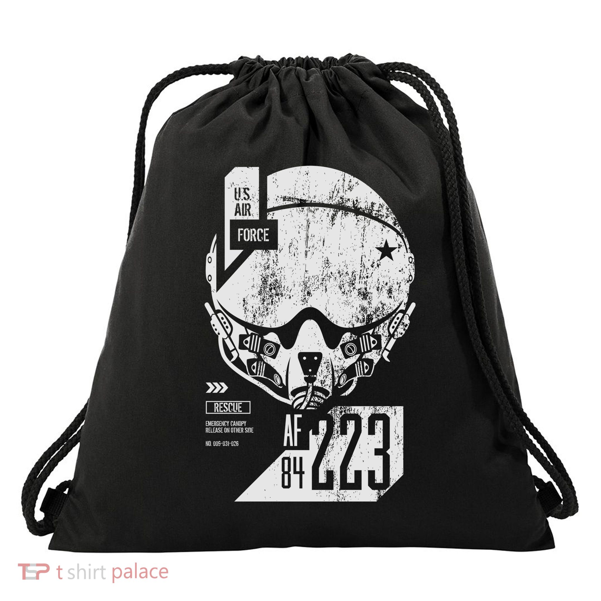 USAF Superior Pilot Helmet  Drawstring Bag