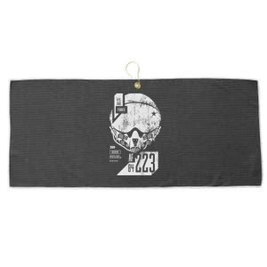 USAF Superior Pilot Helmet  Large Microfiber Waffle Golf Towel