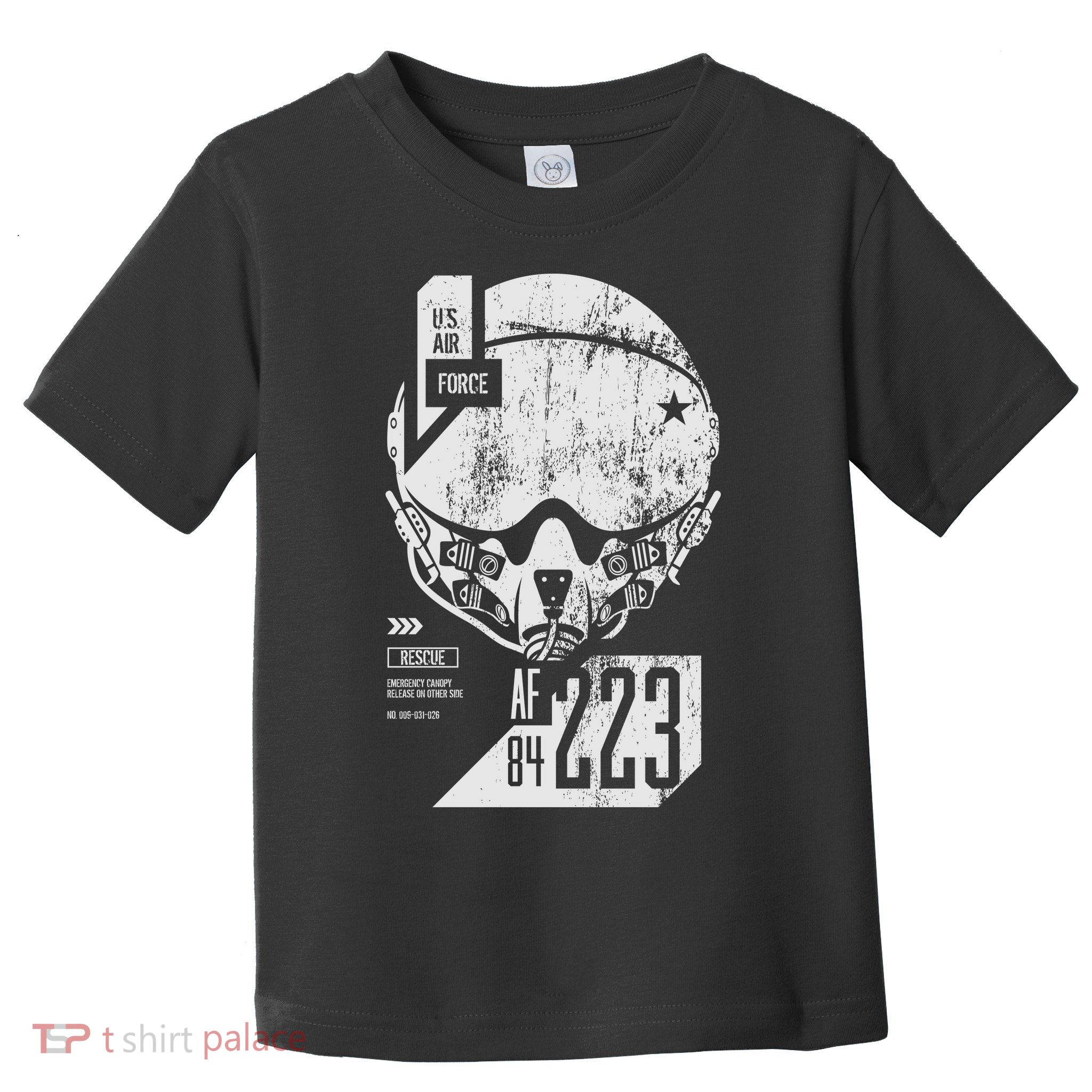 USAF Superior Pilot Helmet  Toddler T-Shirt