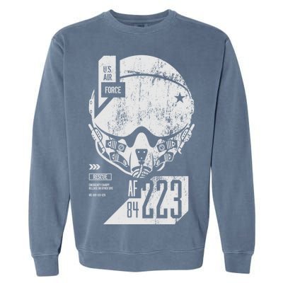 USAF Superior Pilot Helmet  Garment-Dyed Sweatshirt